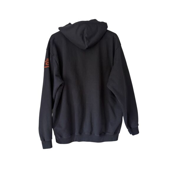 Harley Davidson Full Zip Hooded Jacket size XL Black St Paul MN Embroidery - Picture 2 of 11